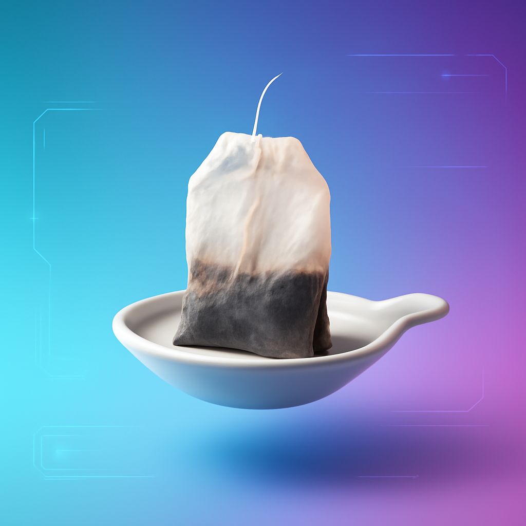 티백트레이 사용 장면
